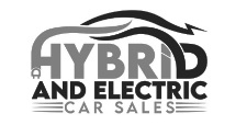 hybrid and electric car sales logo